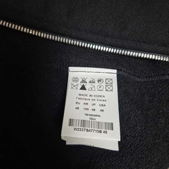 [BUNJANG] Wooyoungmi Black Hooded Zip-up [Size 48] / 우영미 블랙 후드집업[48]