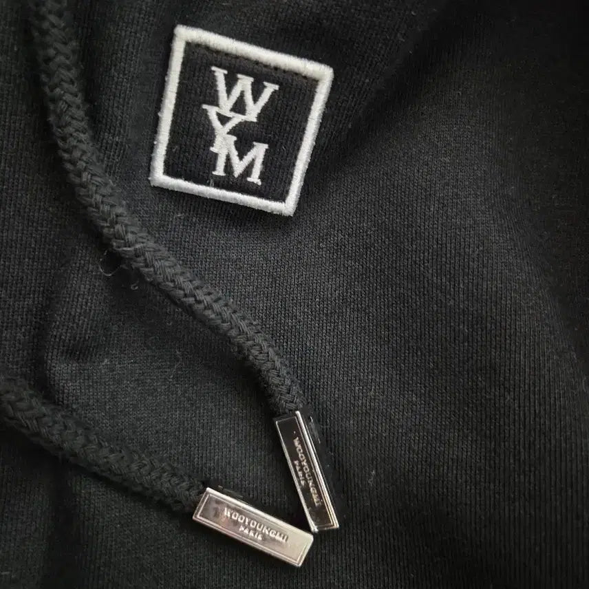 [BUNJANG] Wooyoungmi Black Hooded Zip-up [Size 48] / 우영미 블랙 후드집업[48]