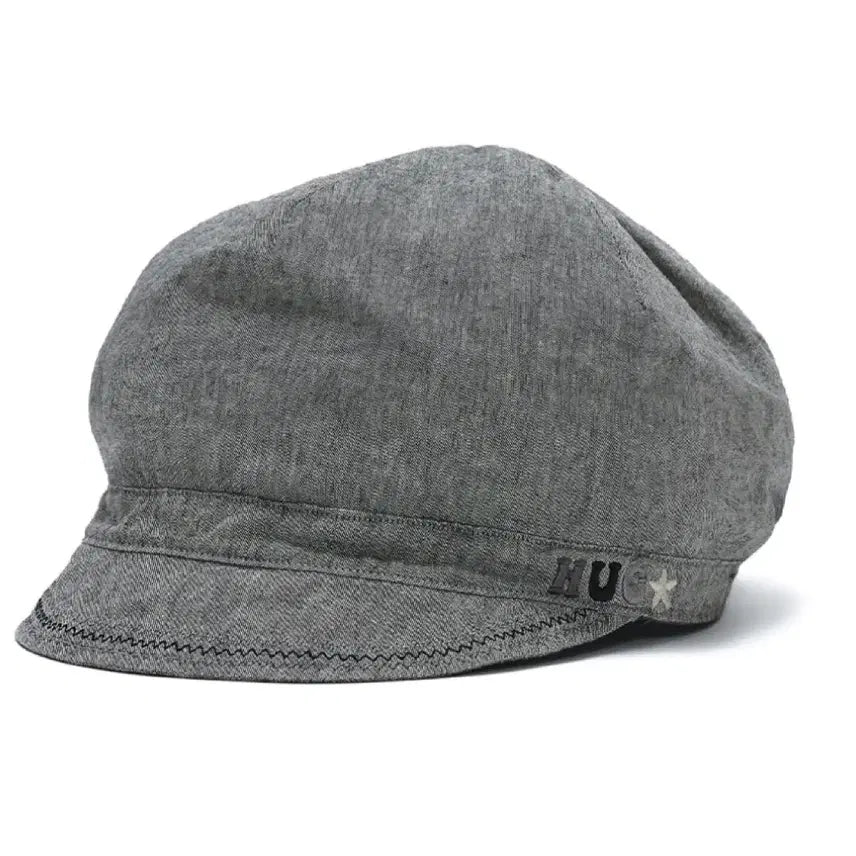 [BUNJANG] Hug Your Skin Washed Denim Newsboy Cap (Black) / 허그유어스킨 Washed denim newsboy cap (Black)