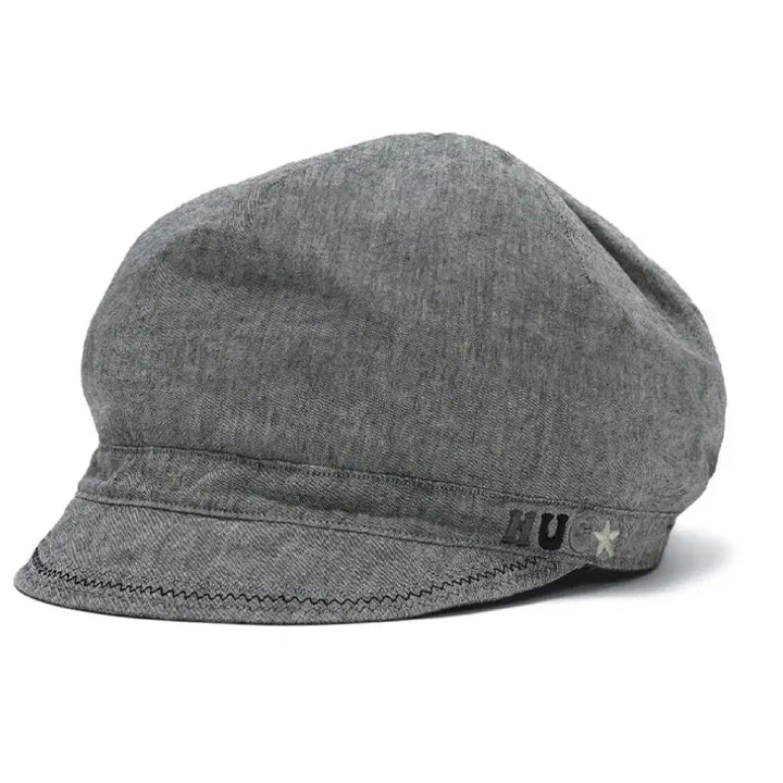 [BUNJANG] Hug Your Skin Washed Denim Newsboy Cap (Black) / 허그유어스킨 Washed denim newsboy cap (Black)
