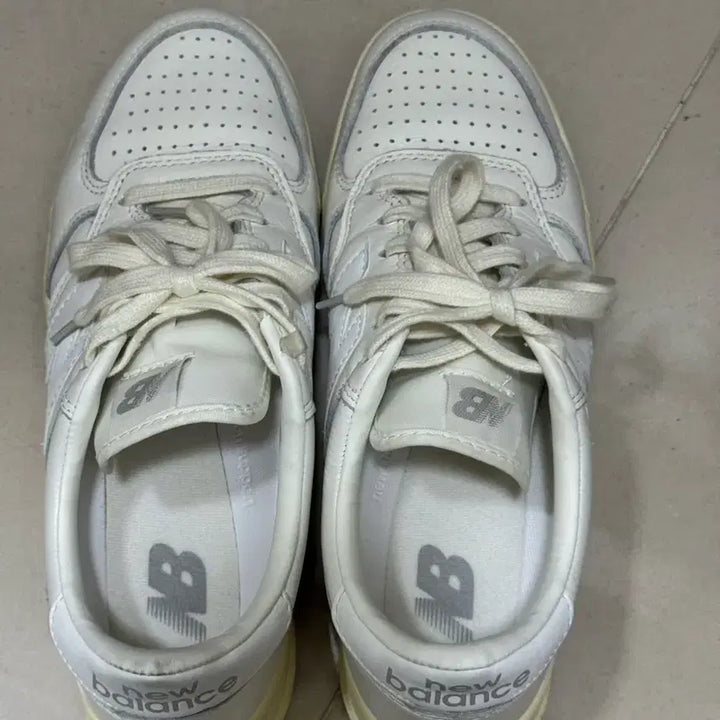 [BUNJANG] New Balance T500 Sea Salt White Sneakers / 뉴발란스 T500 씨 쏠트 화이트