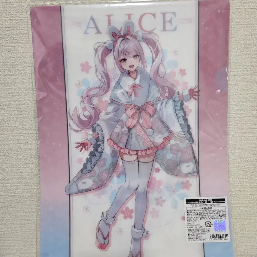 [BUNJANG] Nikke Find Spring Shibuya Collaboration Clear File Set / 새상품)니케 봄을 찾아서 시부야 홍련,스노우화이트,앨리스 클리어파일 3종