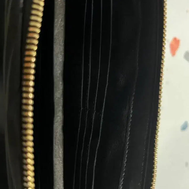 [BUNJANG] Saint Laurent YSL Monogram Clutch / 생로랑 YSL 모노그램 클러치 블랙(보증서 유)
