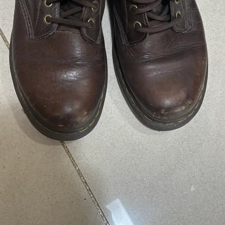 [BUNJANG] Dr. Martens 1460 8-Hole Brown Boots / [260] 닥터마틴 1460 8훌 브라운 워커 부츠