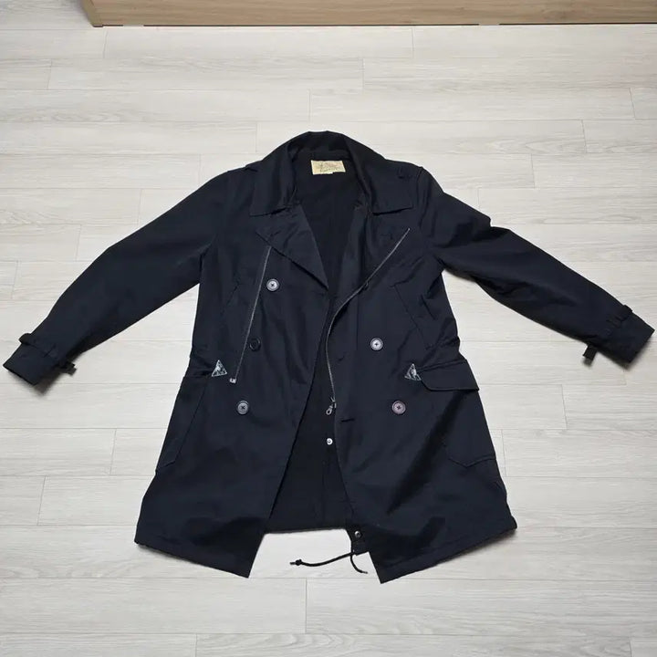 [BUNJANG] Avirex Ltd (Japan Line) Trench Motif Military Coat / 아비렉스 LTD(일본 라인) 트렌치 모티브 밀리터리 코트 L