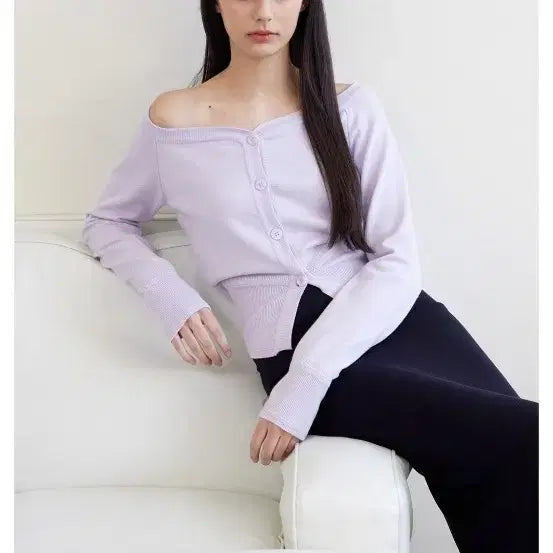 [SOLD OUT] 레페르 오르셰 가디건 라벤더