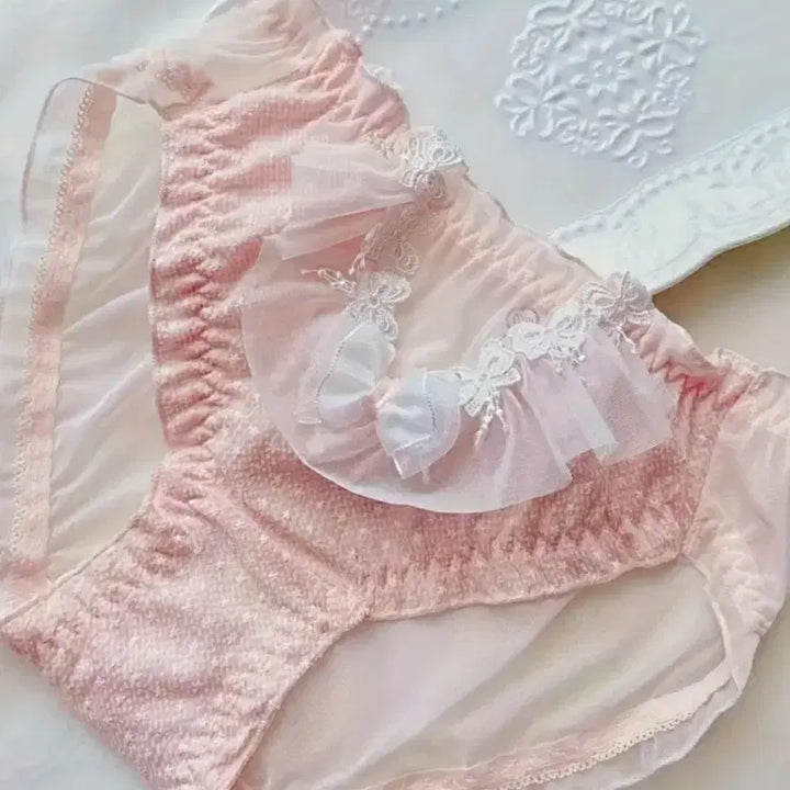 [BUNJANG] Lace Trimmed Panties / 20번      귀여운     팬티