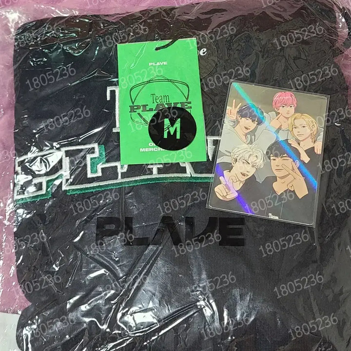 [BUNJANG] PLAVE Team PLAVE Black Hoodie M / 택포7.5)플레이브 후드티 팀플레이브 블랙 검정 m