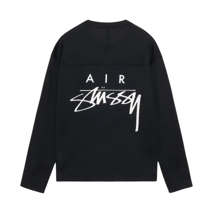 [BUNJANG] Nike x Stussy Long Sleeve Top Black / 나이키 x 스투시 롱슬리브 탑 블랙