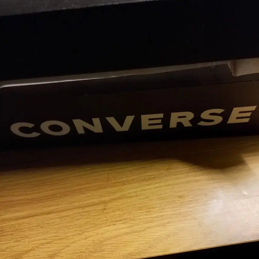 [BUNJANG] Converse All Star Leather Sneakers / 컨버스 올스타 흰색 레더 스니커즈