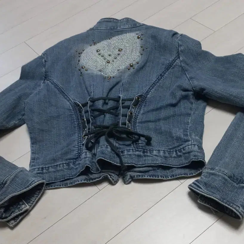 [BUNJANG] Morgan Vintage Denim Jacket / 모르간 빈티지 데님 청자켓66