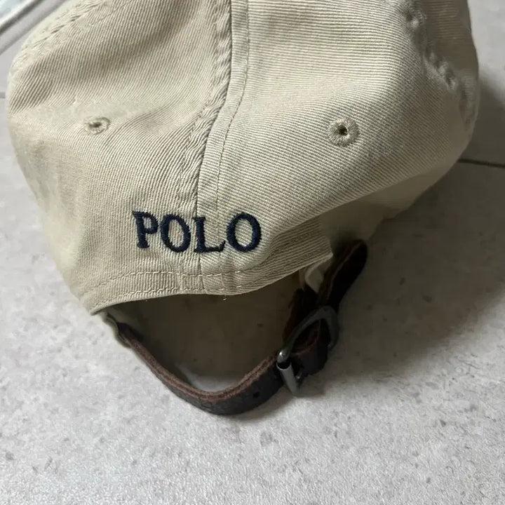 [BUNJANG] Polo Ralph Lauren Vintage Leather Strap Ball Cap / 빈티지) 폴로 볼캡 가죽스트랩