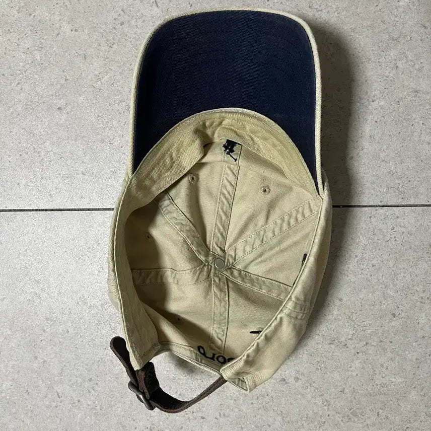 [BUNJANG] Polo Ralph Lauren Vintage Leather Strap Ball Cap / 빈티지) 폴로 볼캡 가죽스트랩