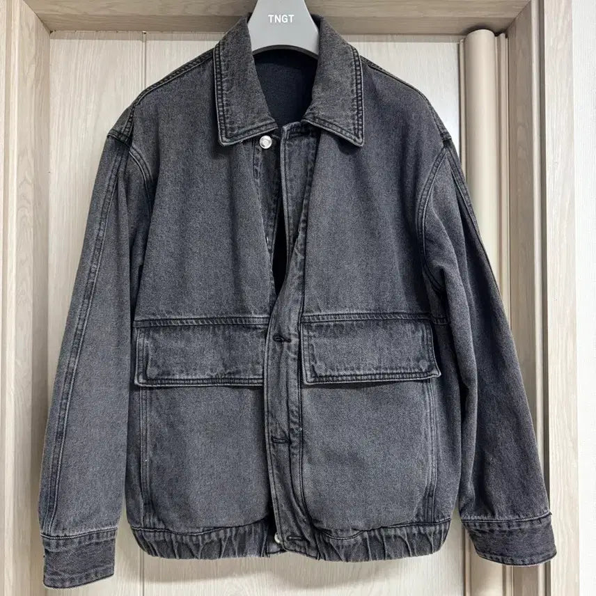 [SOLD OUT] tngt 흑청 데님자켓 100사이즈