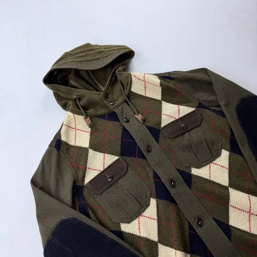 [BUNJANG] Comme des Garcons Junya Watanabe 11AW Knit Jacket / 꼼데가르송 준야와타나베 11aw 니트 자켓
