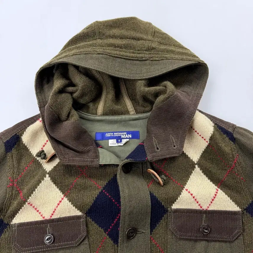 [BUNJANG] Comme des Garcons Junya Watanabe 11AW Knit Jacket / 꼼데가르송 준야와타나베 11aw 니트 자켓