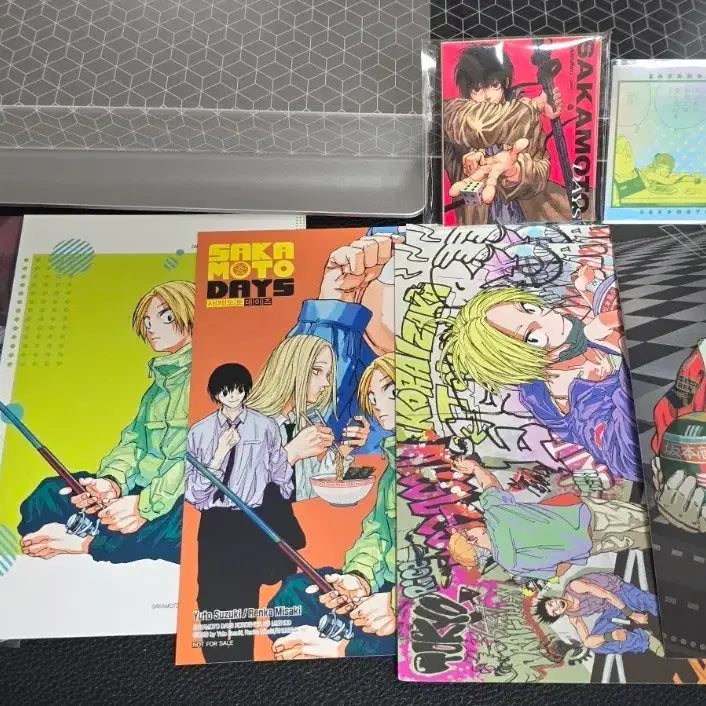 [BUNJANG] Sakamoto Days Postcard Bundle Set / 사카모토데이즈 포스트카드 5종 일괄