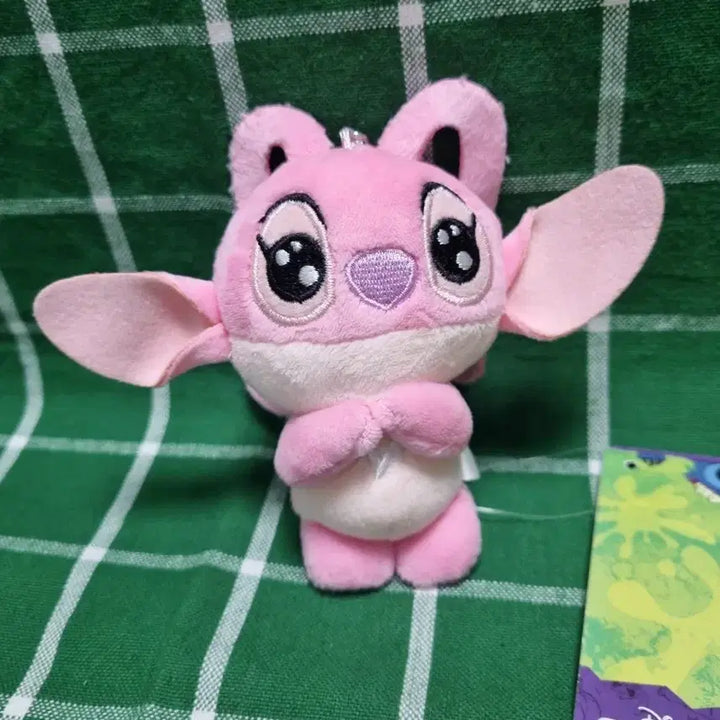 [BUNJANG] Disney Stitch &amp; Angel Mini Keychain / 디즈니 스티치 미니키체인 엔젤 인형키링