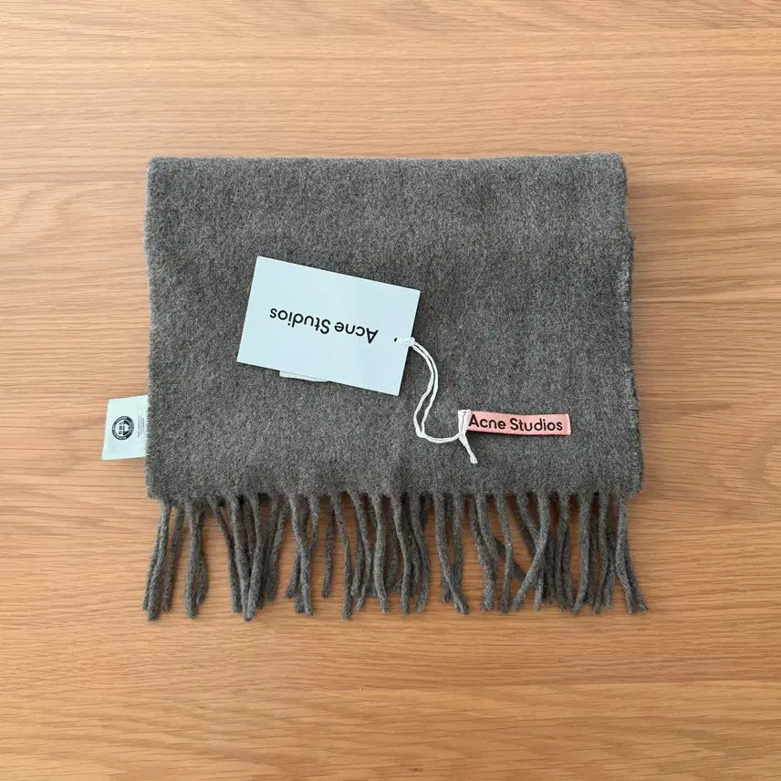 [BUNJANG] Acne Studios Skinny Scarf Olive Melange / 아크네 스튜디오 머플러 목도리 스키니 올리브멜란지(CA0218 CYQ)