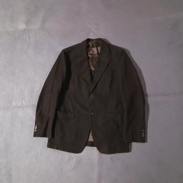[BUNJANG] Prada 07FW Deconstructed Velour Jacket 50R Espresso Brown / 프라다 07FW 디스컨스트럭티드 벨루어 자켓 50R 에바노(초코브라운)