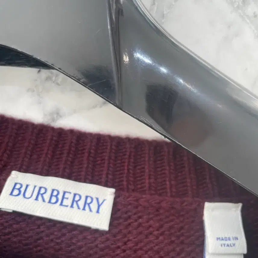 [BUNJANG] Burberry Cashmere Knit Sweater / [정품/S] 버버리 캐시미어 니트