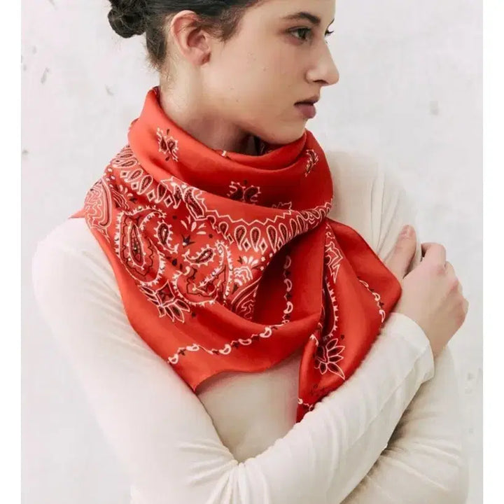 [BUNJANG] Barneys New York 26SS Silk Studded Scarf / 새상품)바니스뉴욕 26SS 실크 스터드 스카프