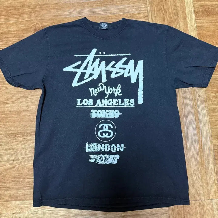 [SOLD OUT] [L]스투시 투어 티셔츠