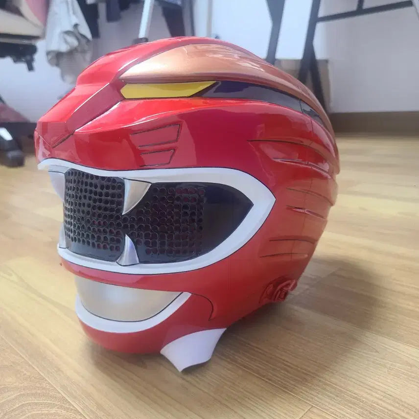 [BUNJANG] Power Rangers Jungle Force GaoRed Helmet and Suit Set / 정글포스 파워레인저 애니멀 포스 가오렌쟈 정글 레드 가오 레드