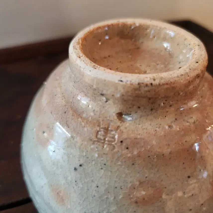 [BUNJANG] Unknown Artist Buncheong Honghwa 3-Person Tea Set / 작가작품 분청 홍화 3인 다기세트 "찻자리에 피어난 복사꽃"