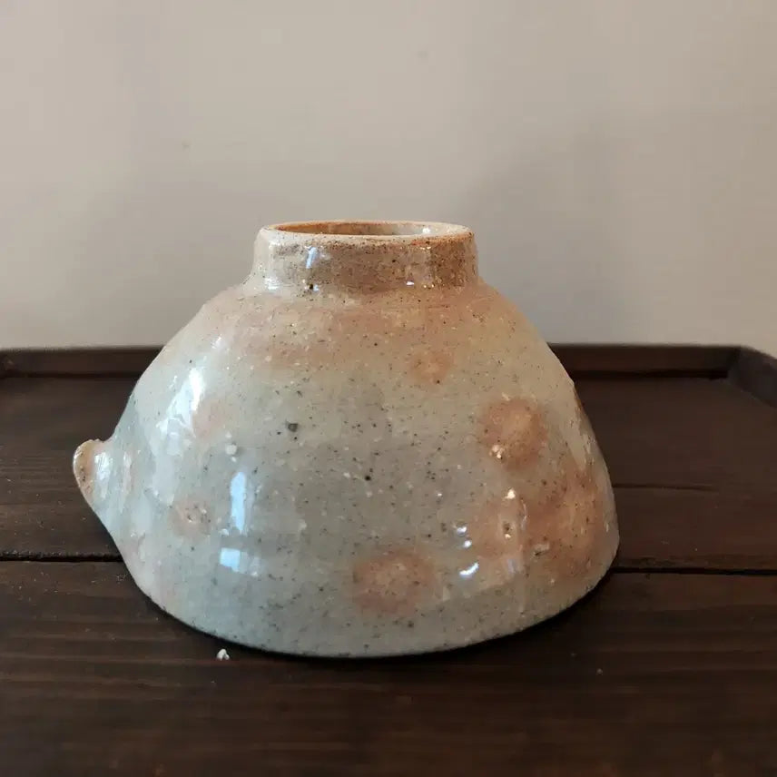 [BUNJANG] Unknown Artist Buncheong Honghwa 3-Person Tea Set / 작가작품 분청 홍화 3인 다기세트 "찻자리에 피어난 복사꽃"