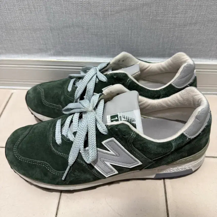 [BUNJANG] New Balance 1400 Mountain Green Suede Sneakers / 뉴발란스 1400 마운틴 그린 스웨이드