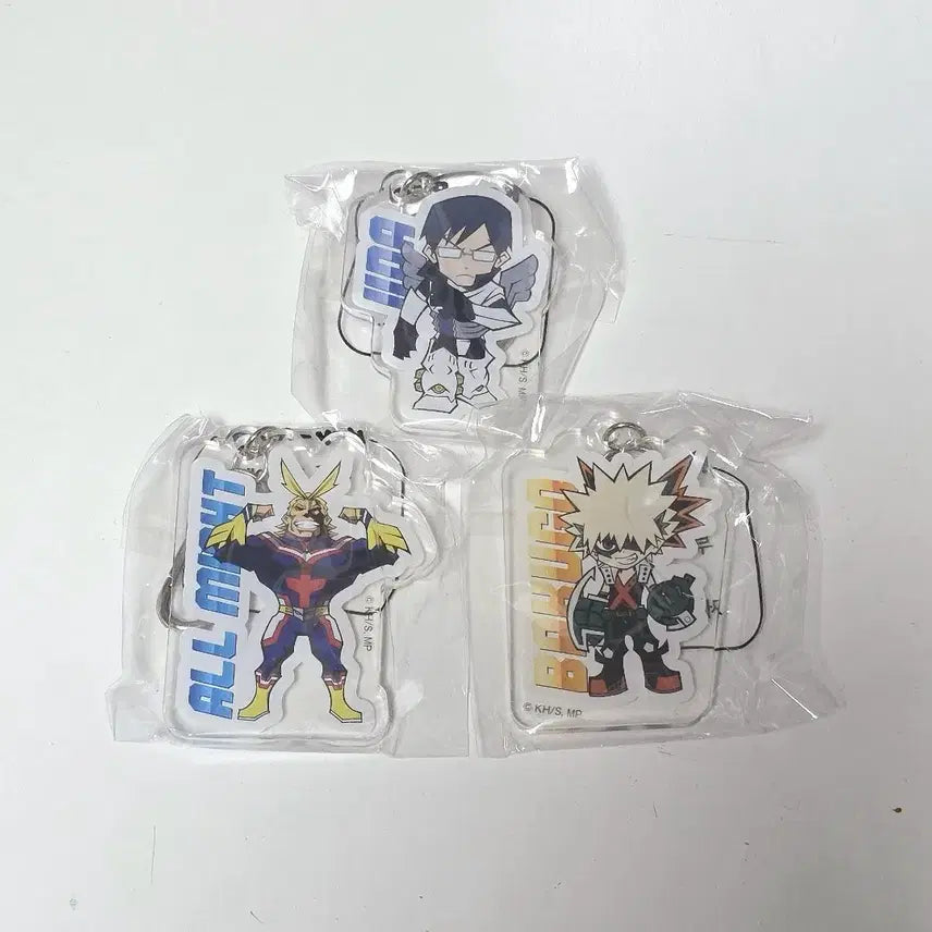 [BUNJANG] My Hero Academia Acrylic Keyring Bundle Set / 미개봉) 나의 히어로 아카데미 아크릴 키링 일괄 양도