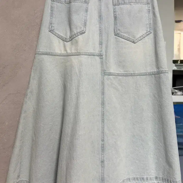 [SOLD OUT] 시스템 머메이드 데님 스커트