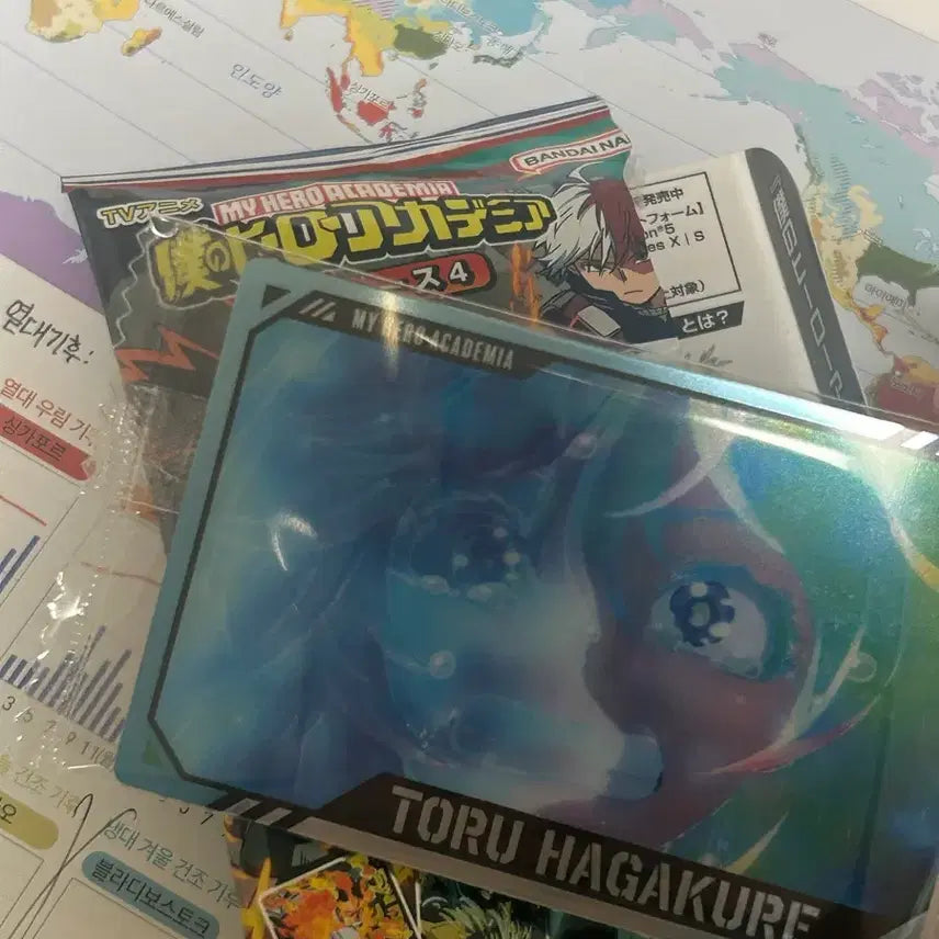[BUNJANG] My Hero Academia Hagakure Trading Card / 나히아 하가쿠레 지류