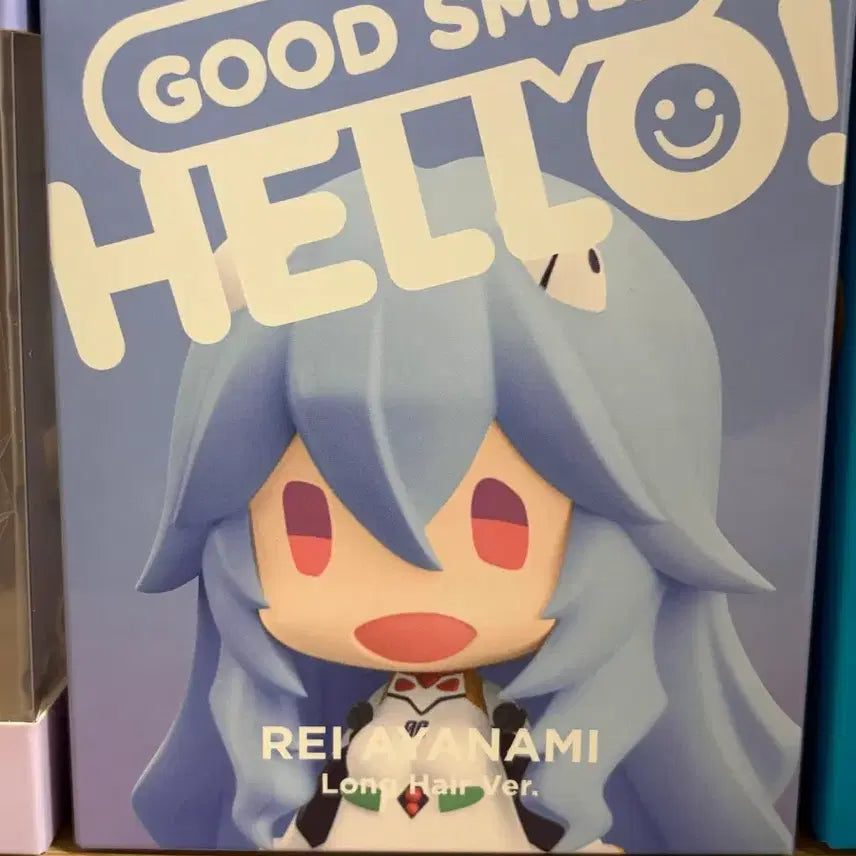 [BUNJANG] Good Smile Rei Ayanami Figure / 헬로 굿스마일 레이 롱헤어ver 에반게리온