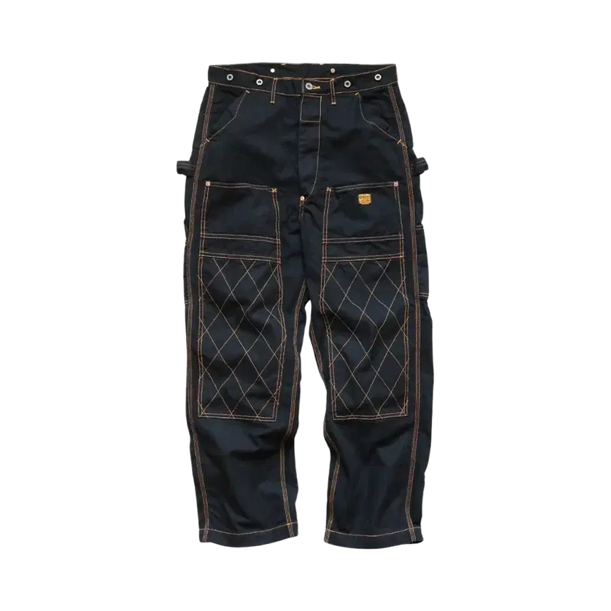 [BUNJANG] Kapital Thin Canvas Lumber Pants Black / 캐피탈 씬 캔버스 럼버 팬츠 블랙