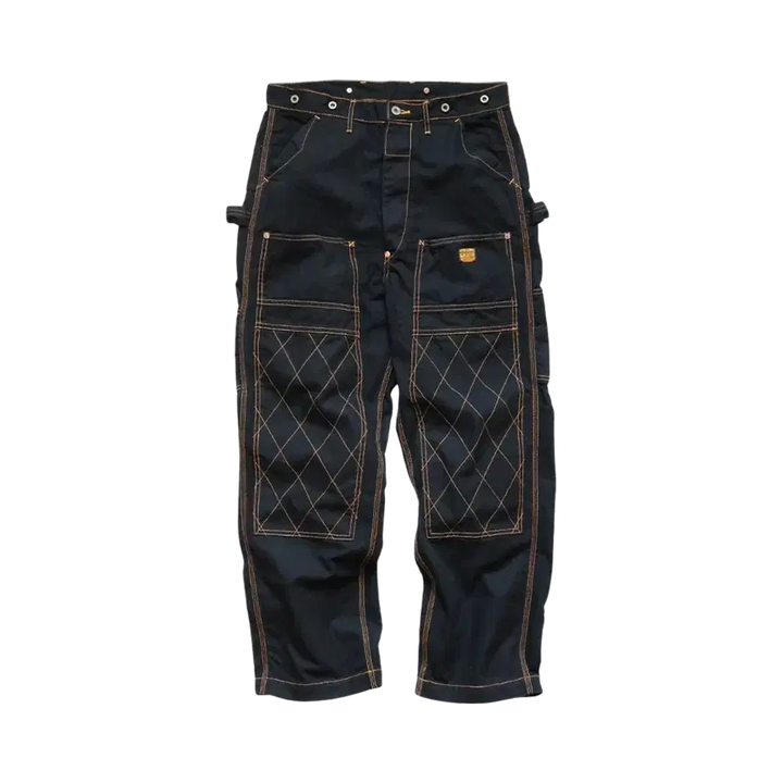 [BUNJANG] Kapital Thin Canvas Lumber Pants Black / 캐피탈 씬 캔버스 럼버 팬츠 블랙