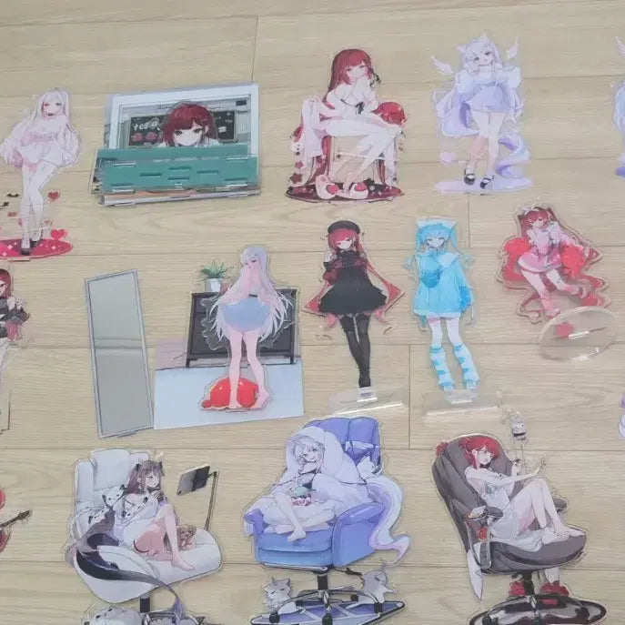 [BUNJANG] Stellive Unofficial Acrylic Stand Bundle Set / 스텔라이브 비공식 아크릴 일콸로 팝니다.