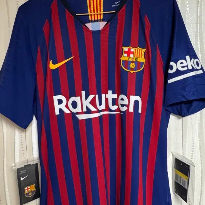 [BUNJANG] Lionel Messi 2018-19 FC Barcelona Authentic ADV Jersey / 18-19 바르셀로나 홈 메시 ADV 어센틱