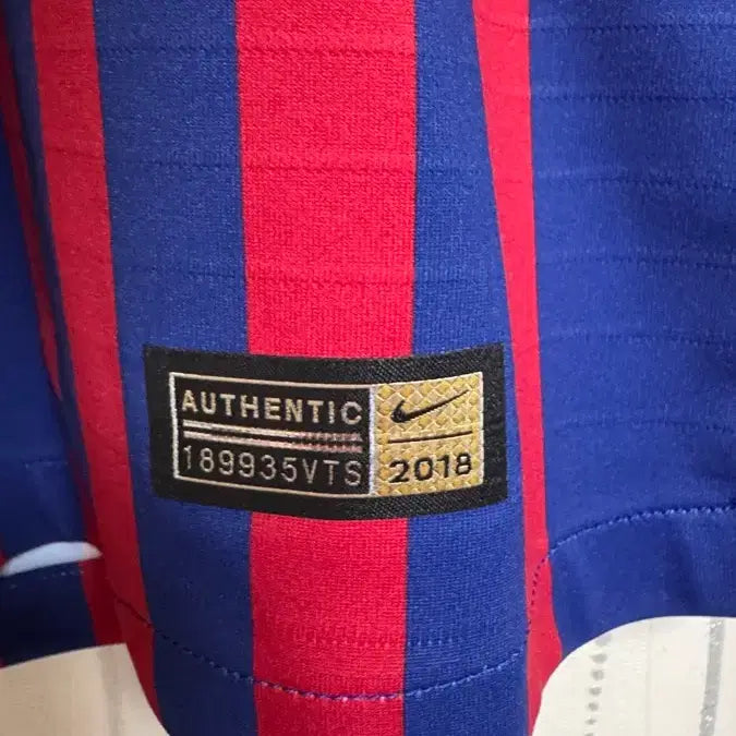 [BUNJANG] Lionel Messi 2018-19 FC Barcelona Authentic ADV Jersey / 18-19 바르셀로나 홈 메시 ADV 어센틱