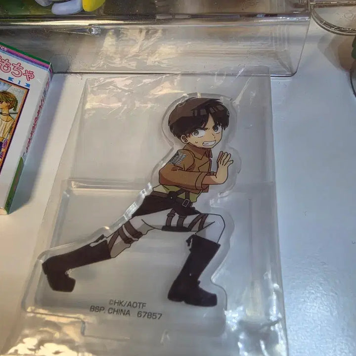 [BUNJANG] Attack on Titan Eren Acrylic Stand / 미개봉) 진격의 거인 에렌 아크릴 스탠드  h상 쿠지