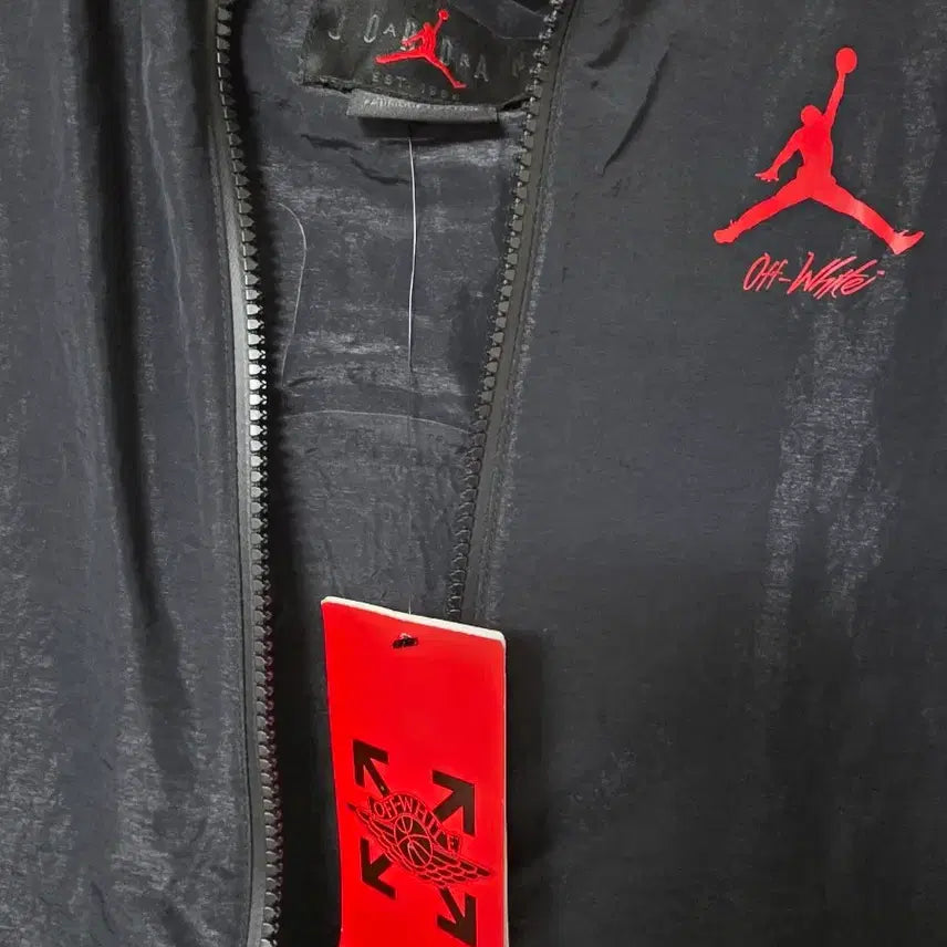 [BUNJANG] Off-White Jordan Woven Jacket / 조던 오프화이트 우분