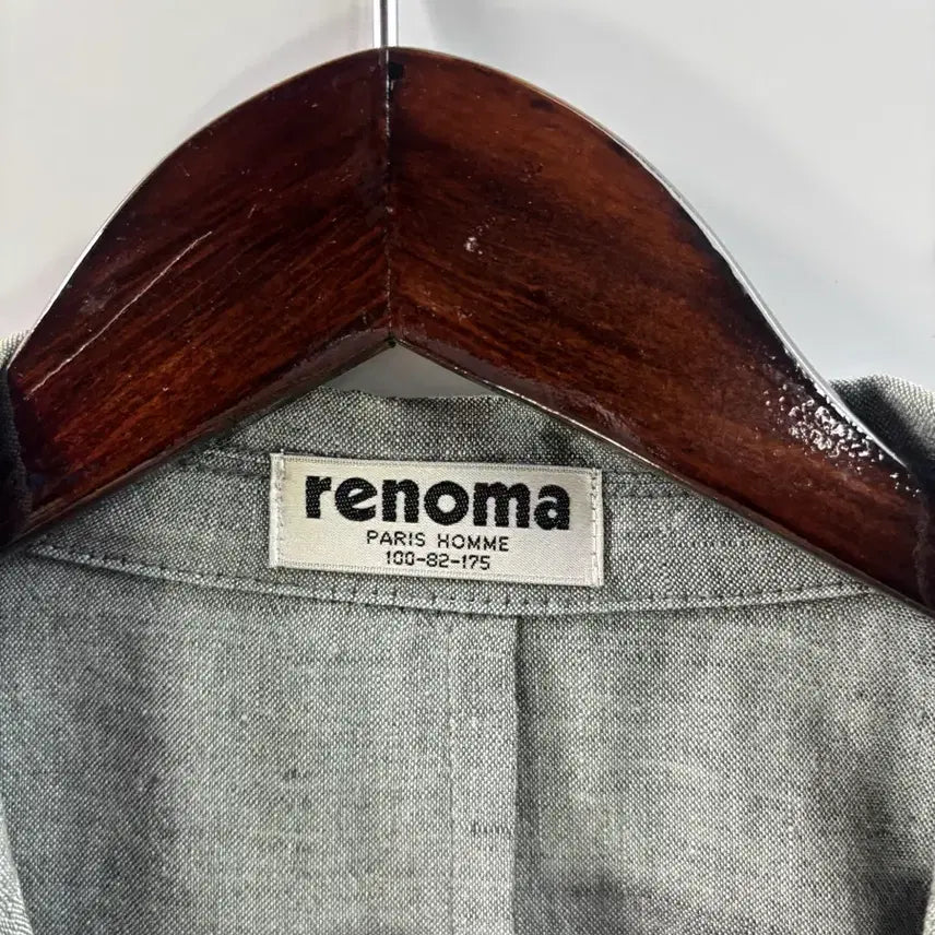 [SOLD OUT] [100] 레노마(renoma) 100% 린넨 2버튼 블레이저 자켓 그레