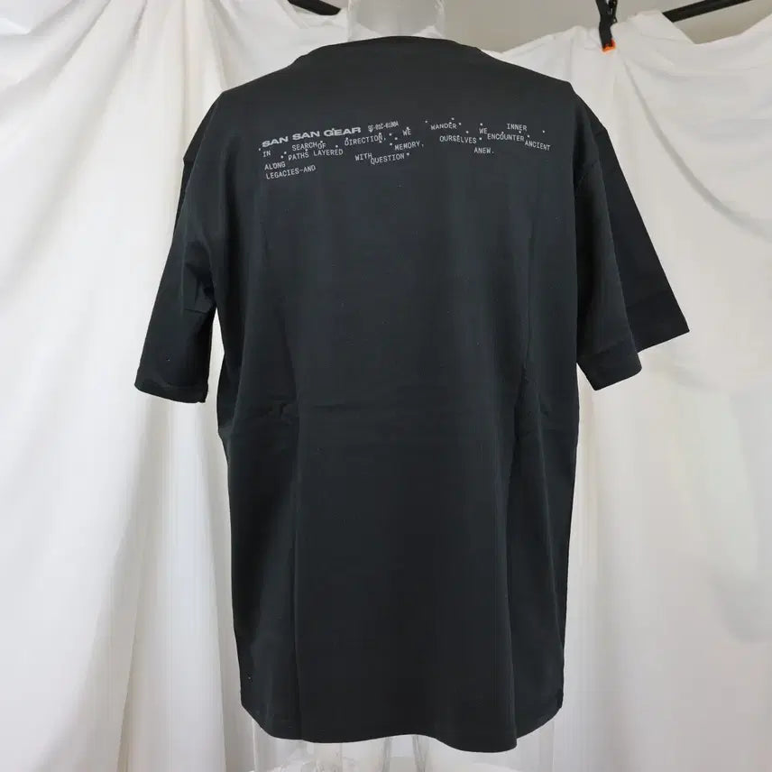[BUNJANG] Sansan Gear Logo T-shirt 26SS / 산산기어 로고 반팔 티셔츠 26SS 블랙 스카이블루 화이트 전사이즈