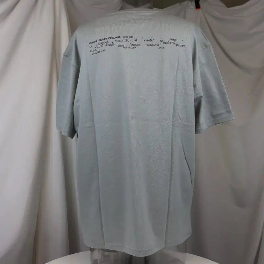 [BUNJANG] Sansan Gear Logo T-shirt 26SS / 산산기어 로고 반팔 티셔츠 26SS 블랙 스카이블루 화이트 전사이즈