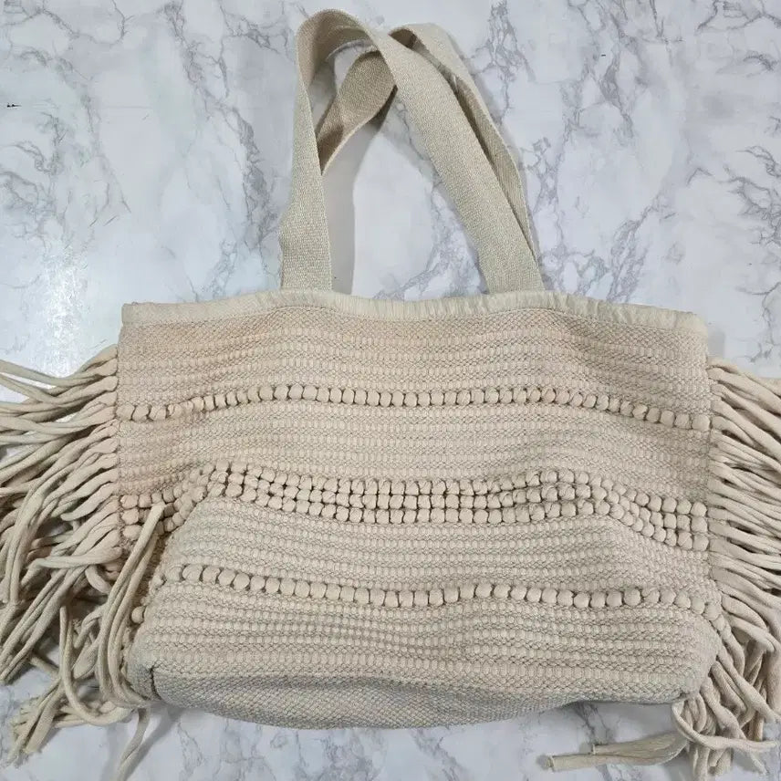 [BUNJANG] H&amp;M Tassel Shopper Bag / H&amp;M 태슬쇼퍼백