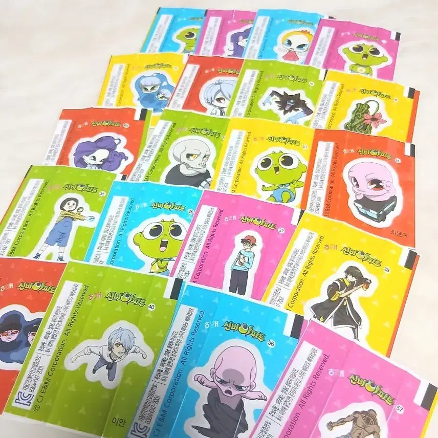 [BUNJANG] Sinbi Apartment Classic Decal Sticker Bundle Set / 신비아파트 고전 판박이 스티커 일괄 팝니다!