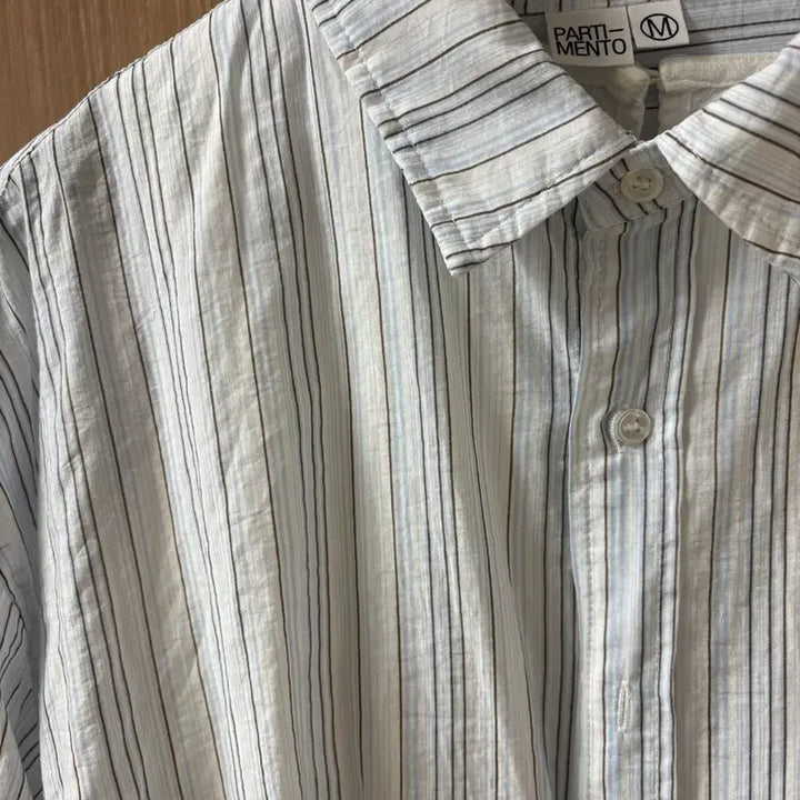 [SOLD OUT] 파르티멘토 스트라이프 셔츠 M