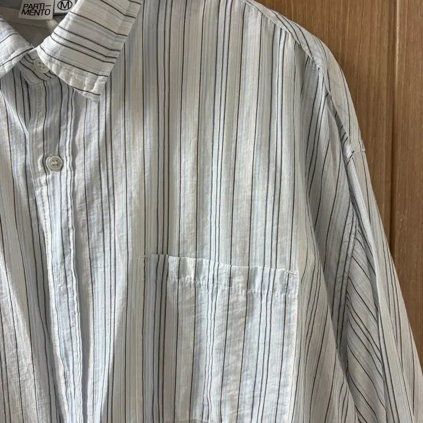 [SOLD OUT] 파르티멘토 스트라이프 셔츠 M
