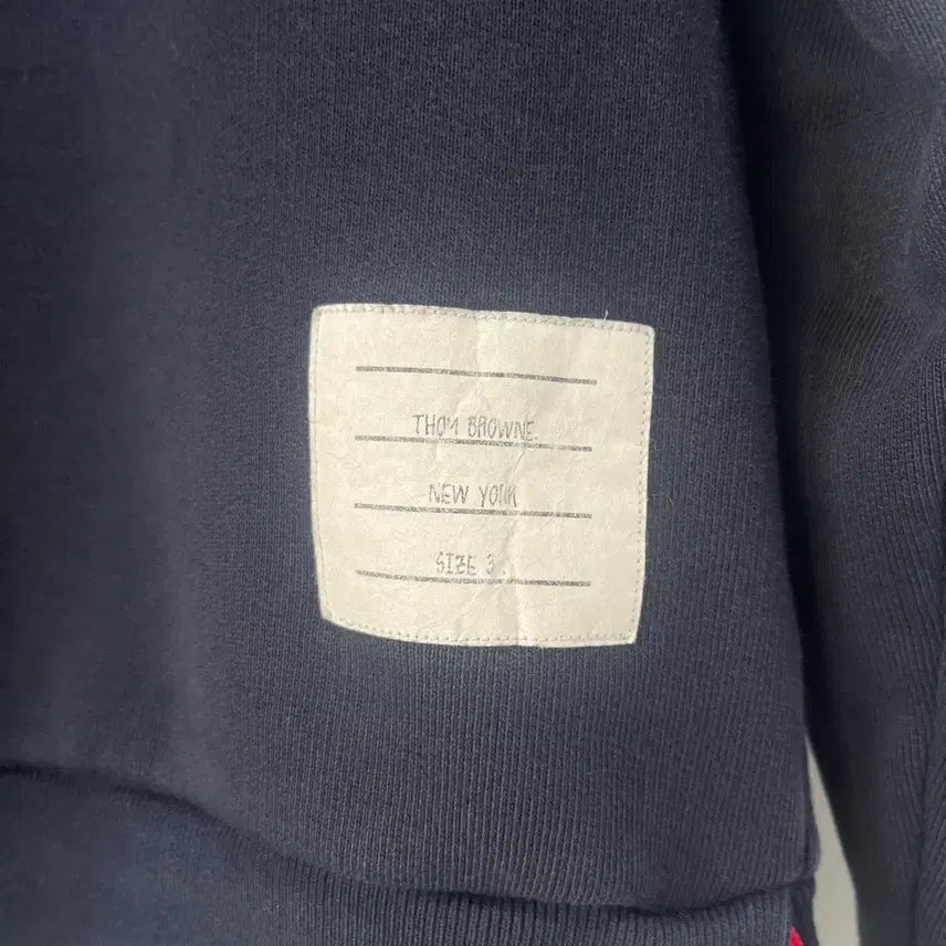 [BUNJANG] Thom Browne Back Tricolor Sweatshirt Size 3 / [3]톰브라운 백삼선 맨투맨